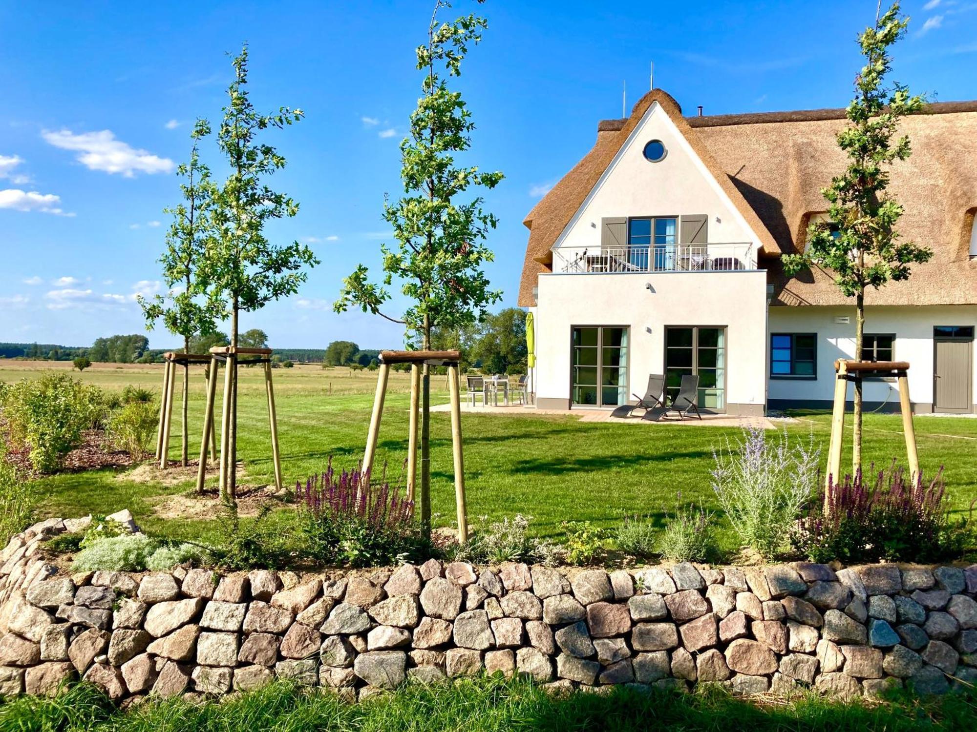 Villa Inseldomizil Stolpe - Urlaub Unter Reet Auf Usedom Stolpe auf Usedom Exterior foto