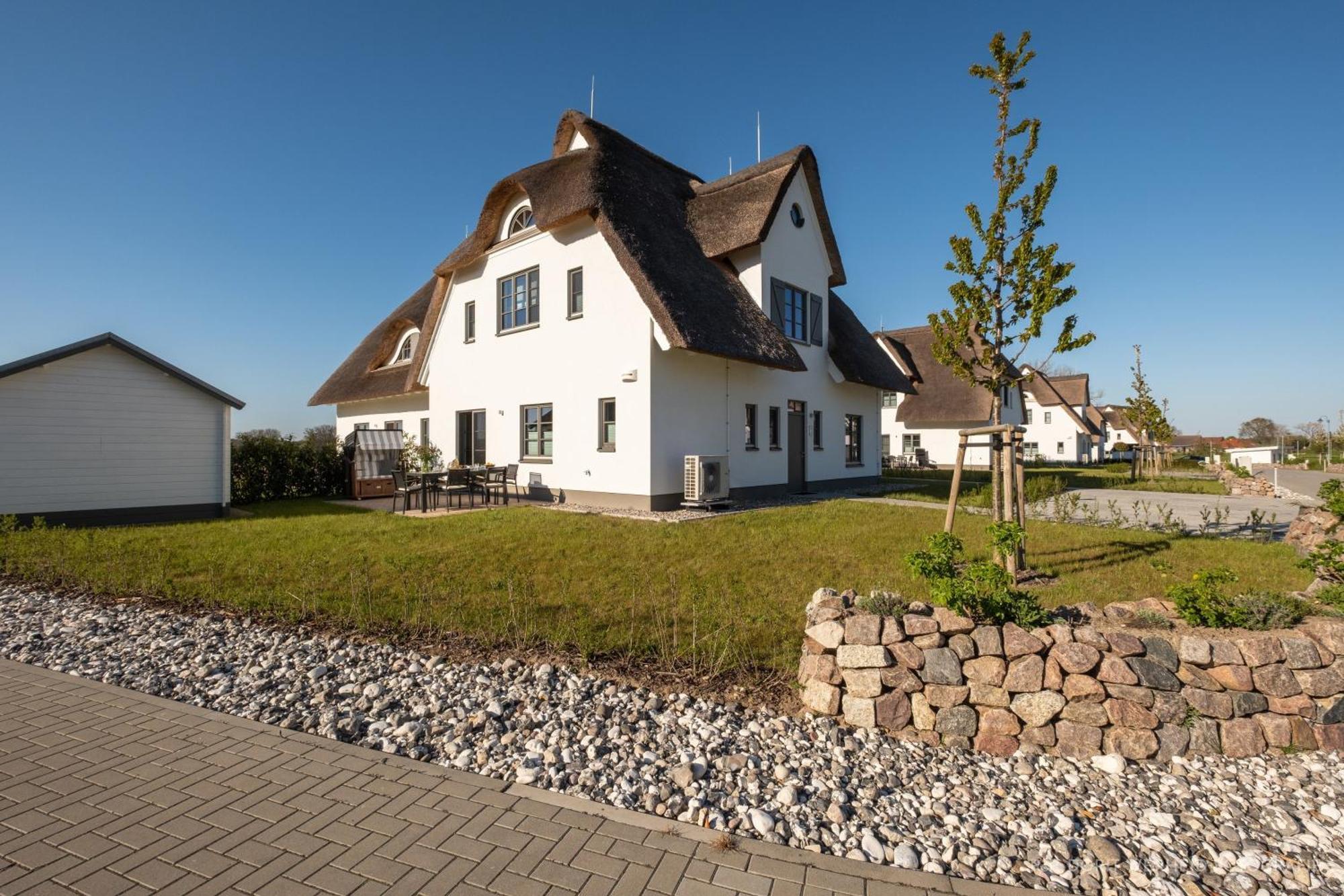 Villa Inseldomizil Stolpe - Urlaub Unter Reet Auf Usedom Stolpe auf Usedom Exterior foto